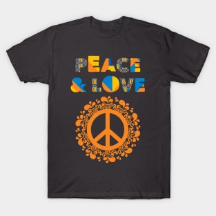 Peace and love T-Shirt